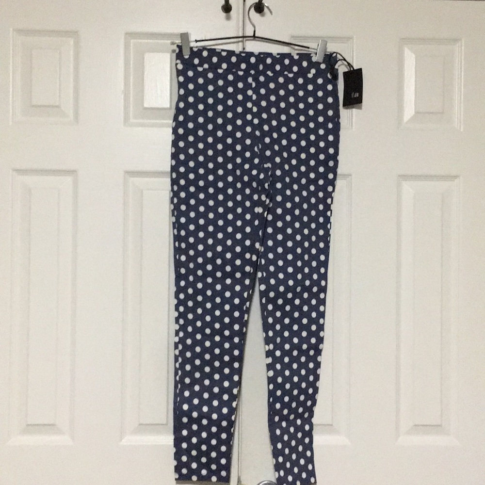 New polka dot pants